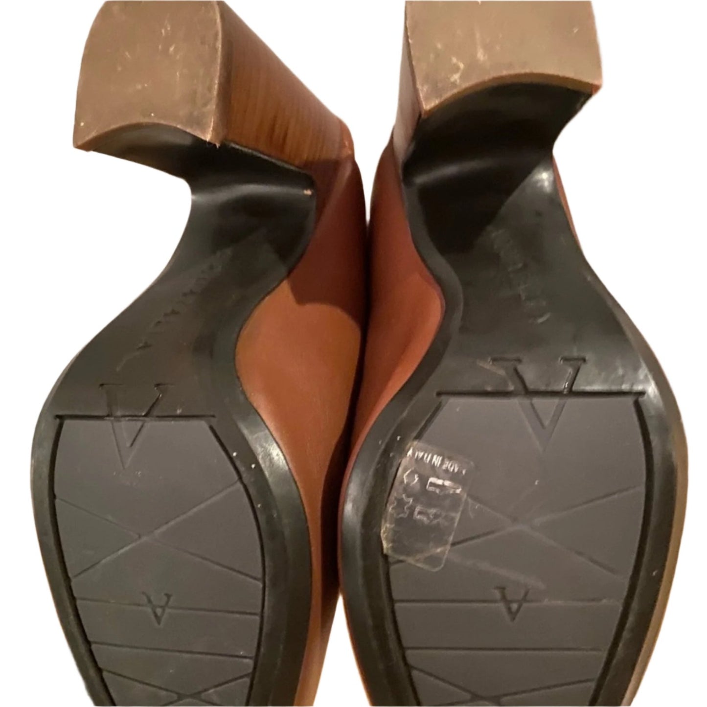 Aquatalia Brown Ellen Mules Size 6