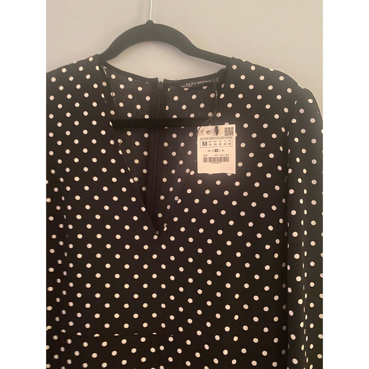 NWT Zara Polka Dot Jumpsuit Size M