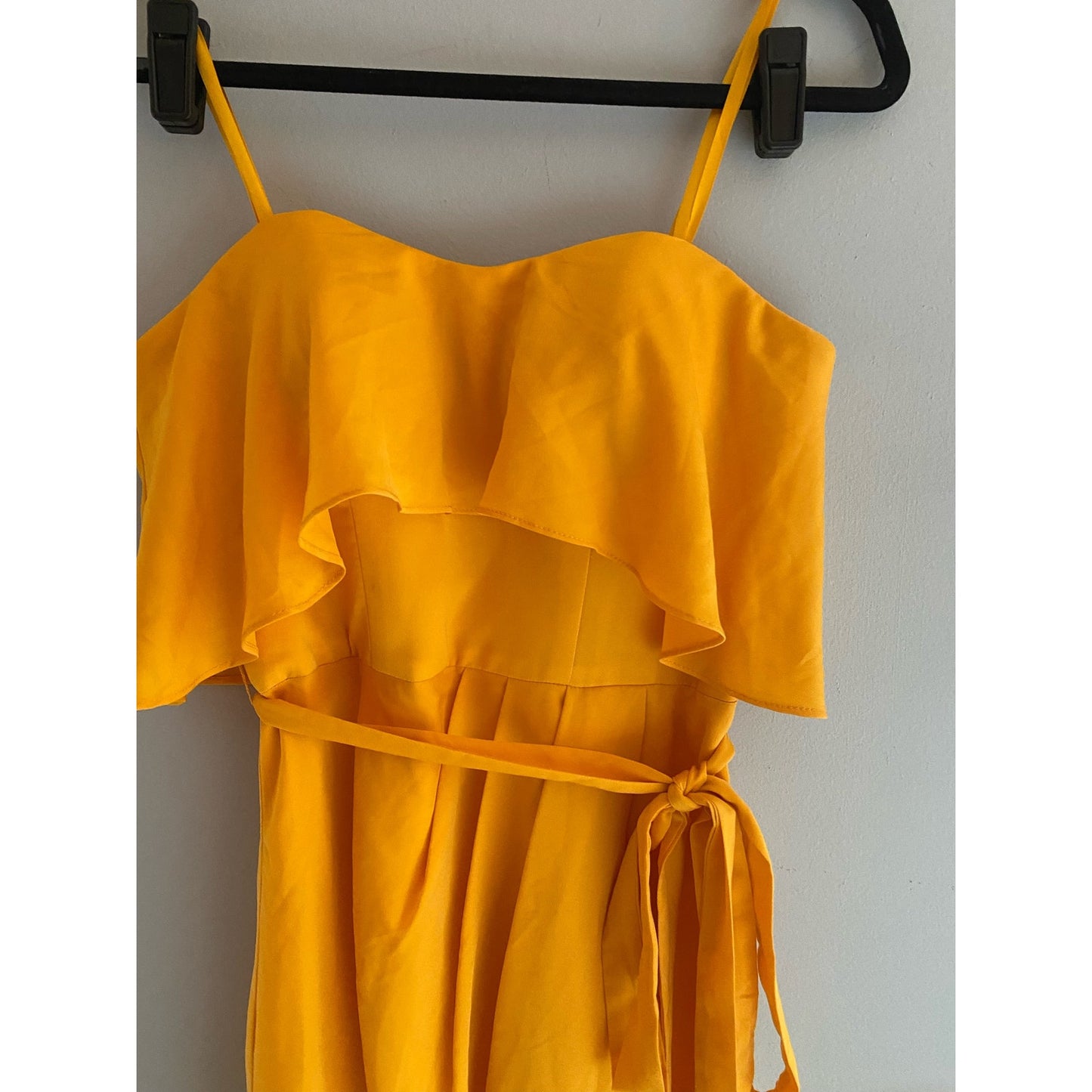 Bariano Australia Strapless Ruffle Dress Size 4