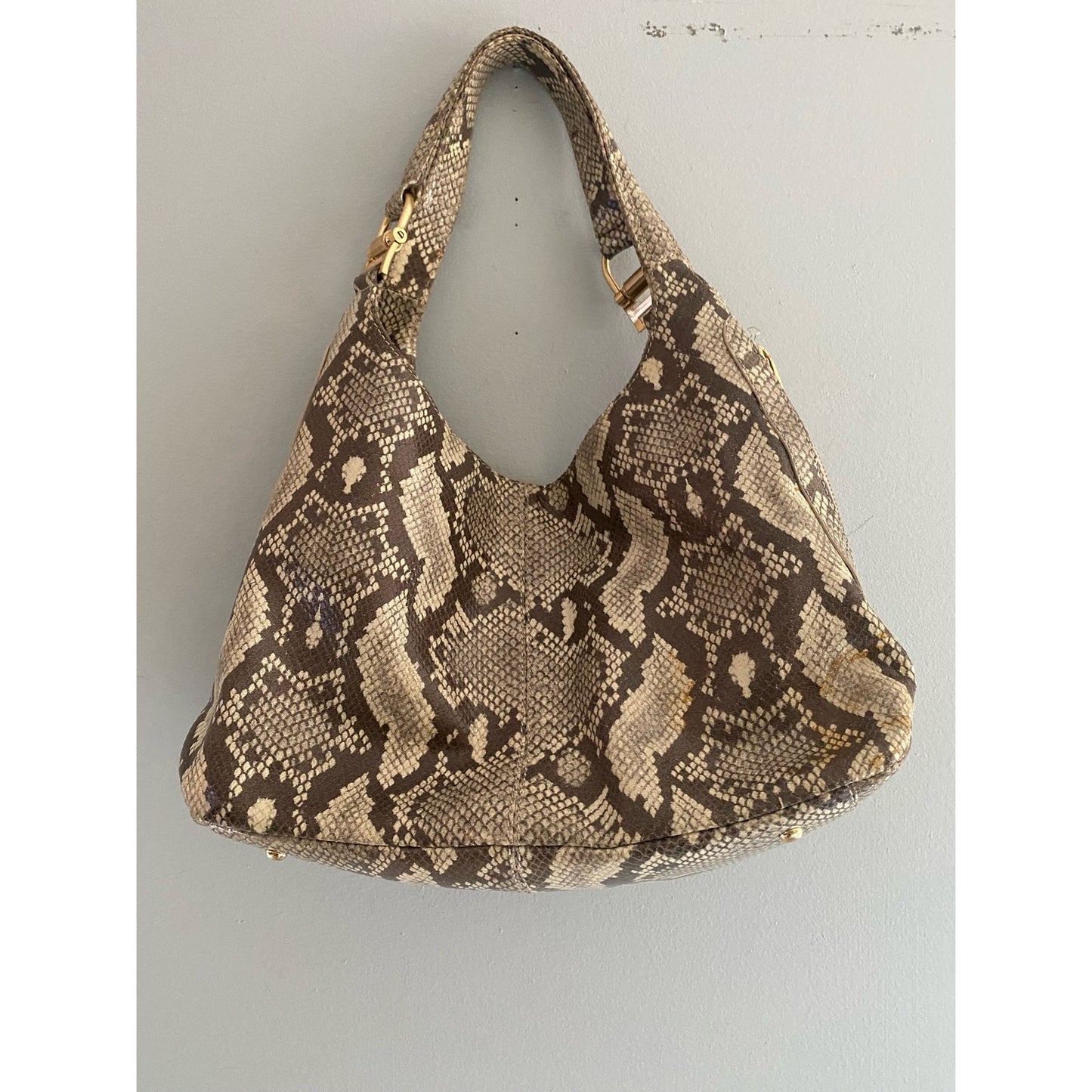 Calvin Klein Snakeskin Print Bag