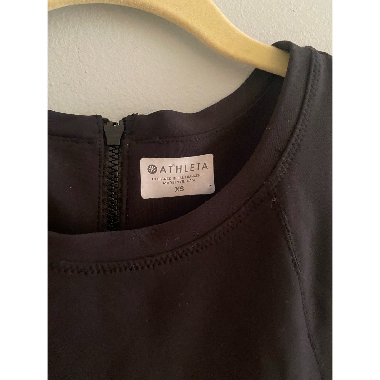 Athleta Racerback Black Dress Size XS