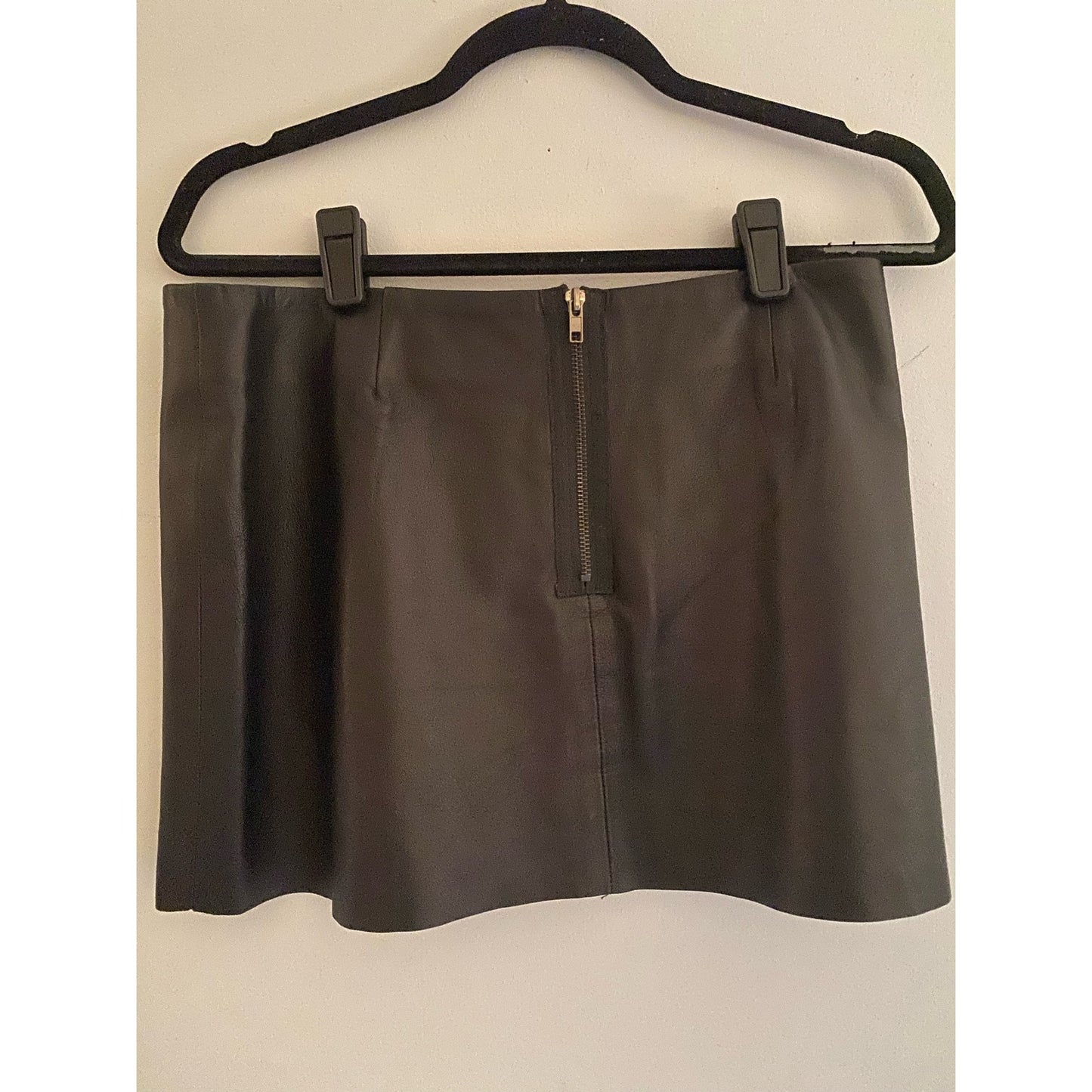 LNA Leather Mini Skirt Size M