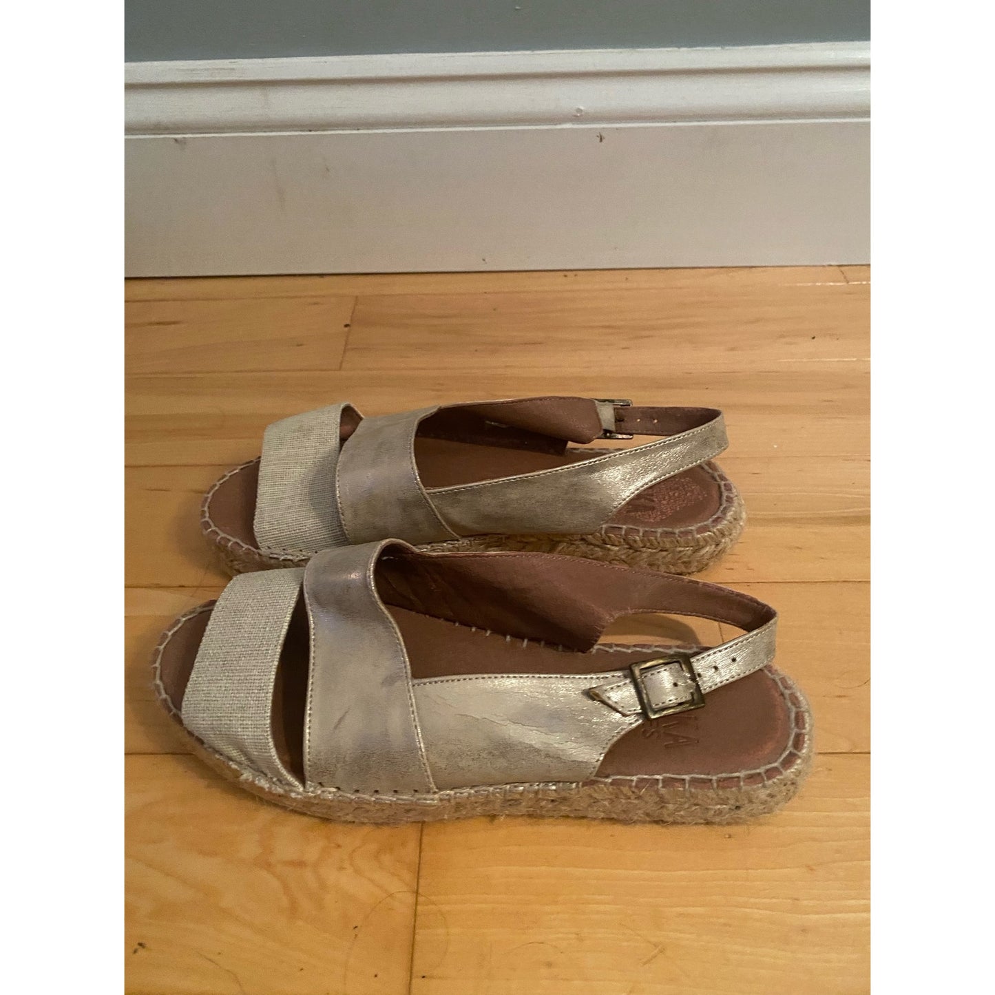 Polka Espadrille Sandals Size 37