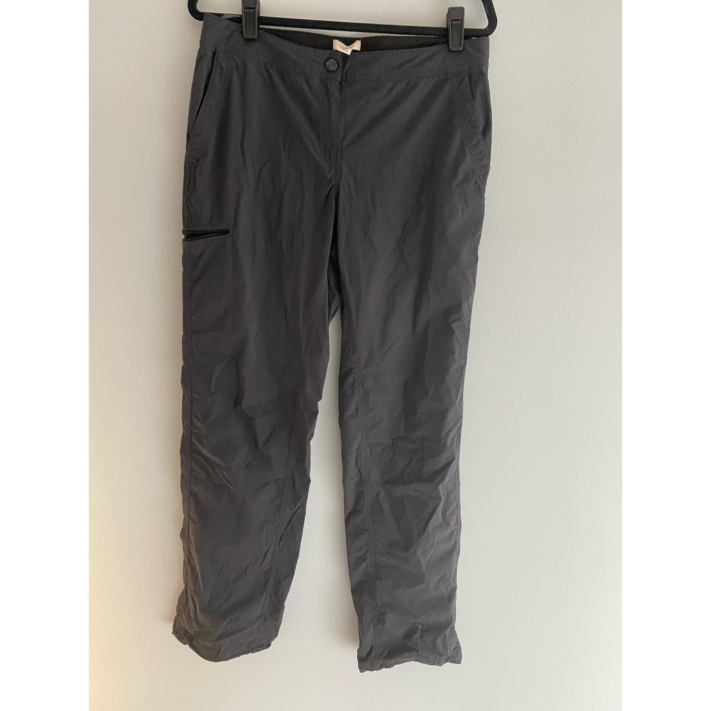 LL Bean Women's Water-Repellent Comfort Trail Pants,  Straight-Leg Size 10