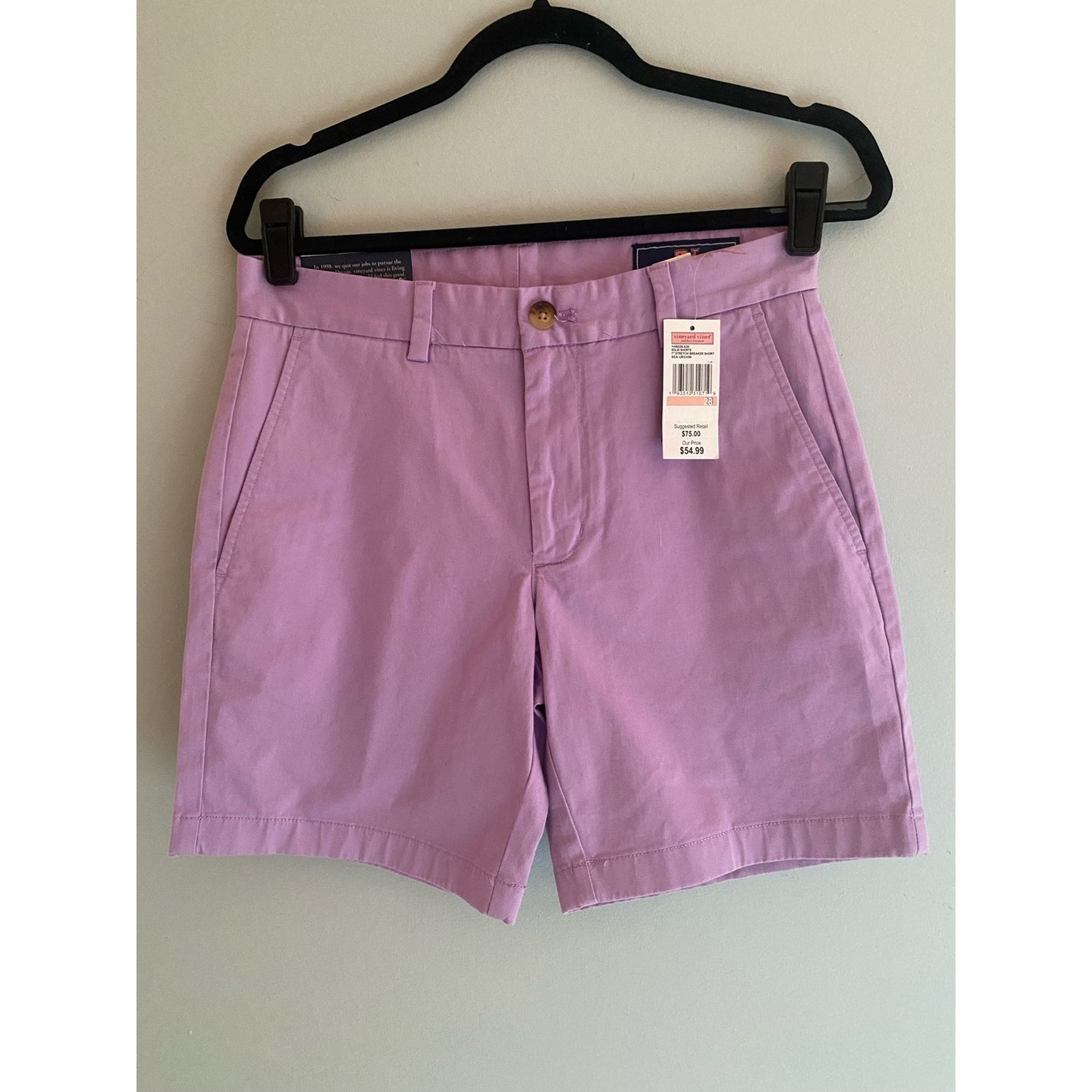 NWT Vineyard Vines Classic Fit 7” Breaker Shorts in Sea Urchin Size 28