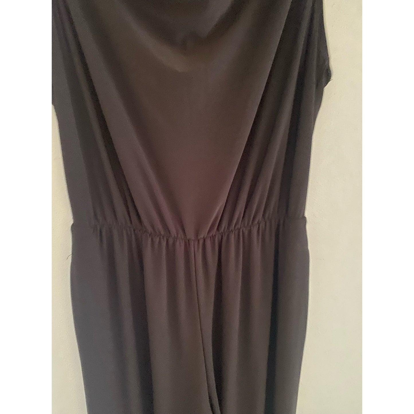 NWOT Marina Drape-Neck Jumpsuit Size M