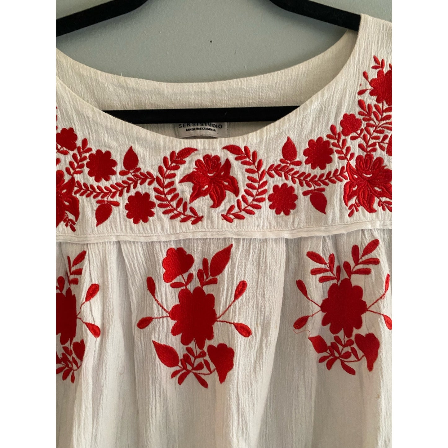 Sensi Studio Embroidered Dress Size S