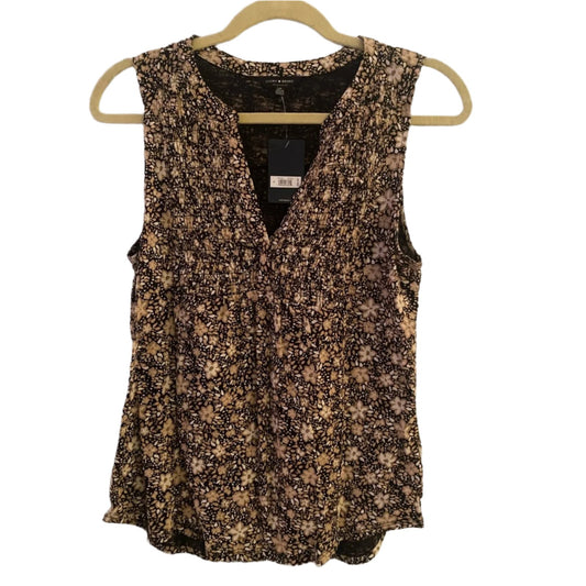 NWT Lucky Brand Floral Top Size S