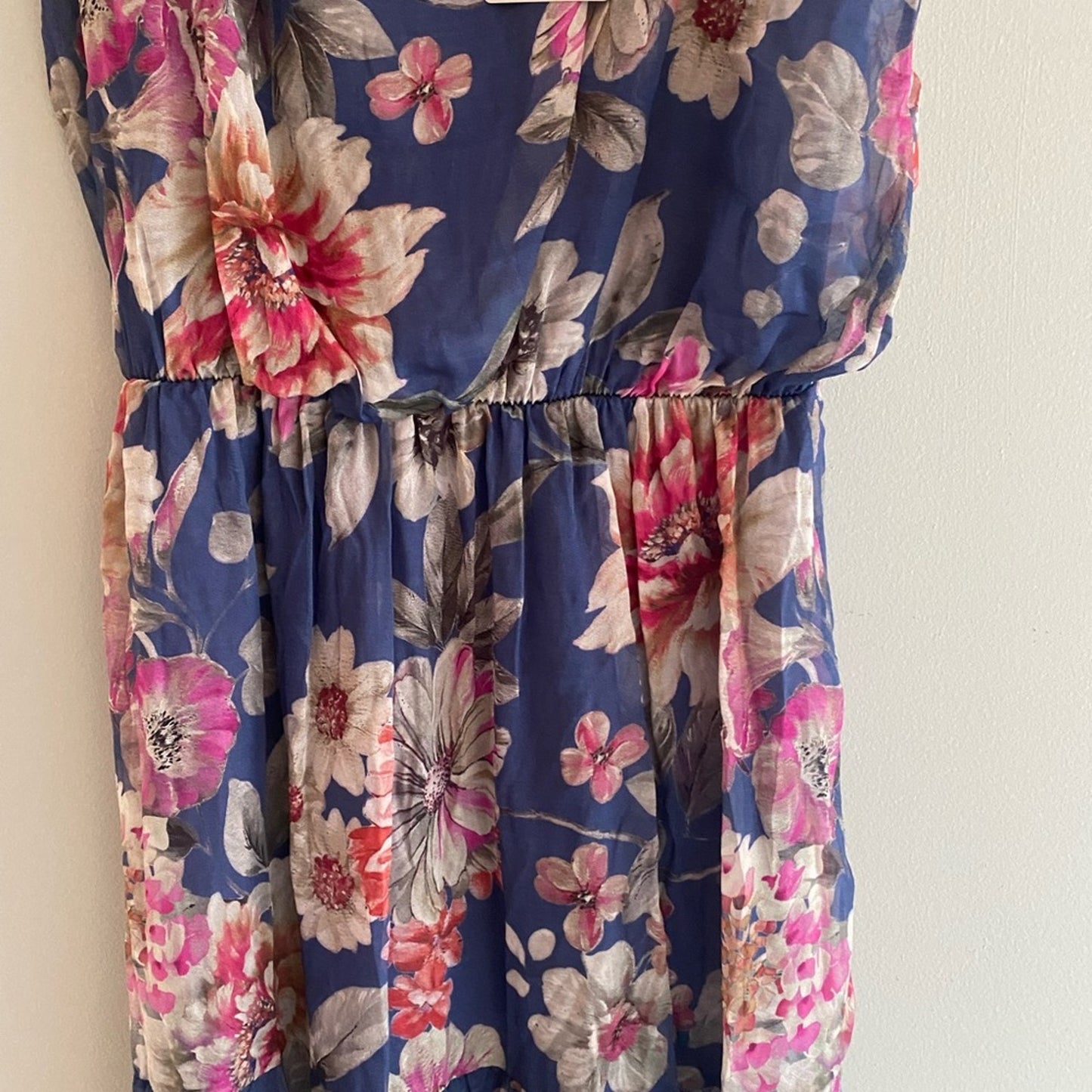 NWT Lara G. silk blend maxi dress size M