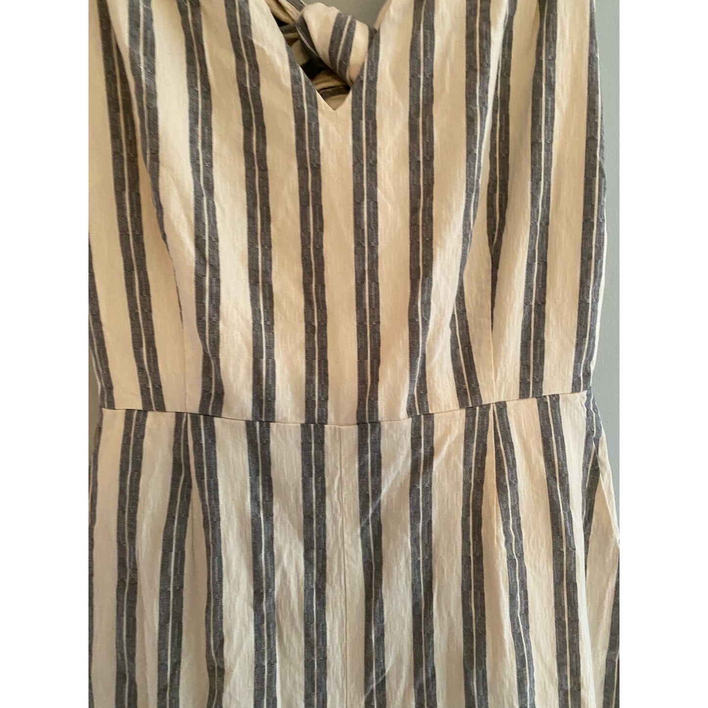 Rebecca Minkoff Striped Marley Wide Leg Jumpsuit Size 6