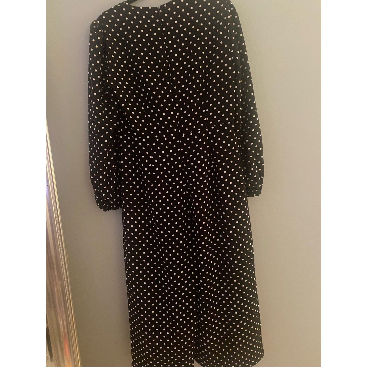 NWT Zara Polka Dot Jumpsuit Size M