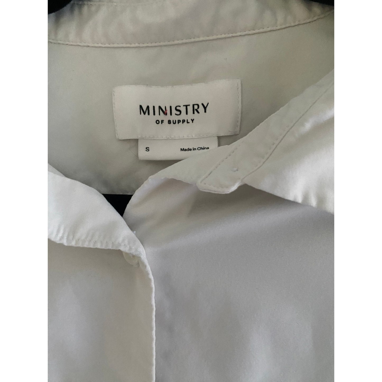 Ministry of Supply White Shirt Size S