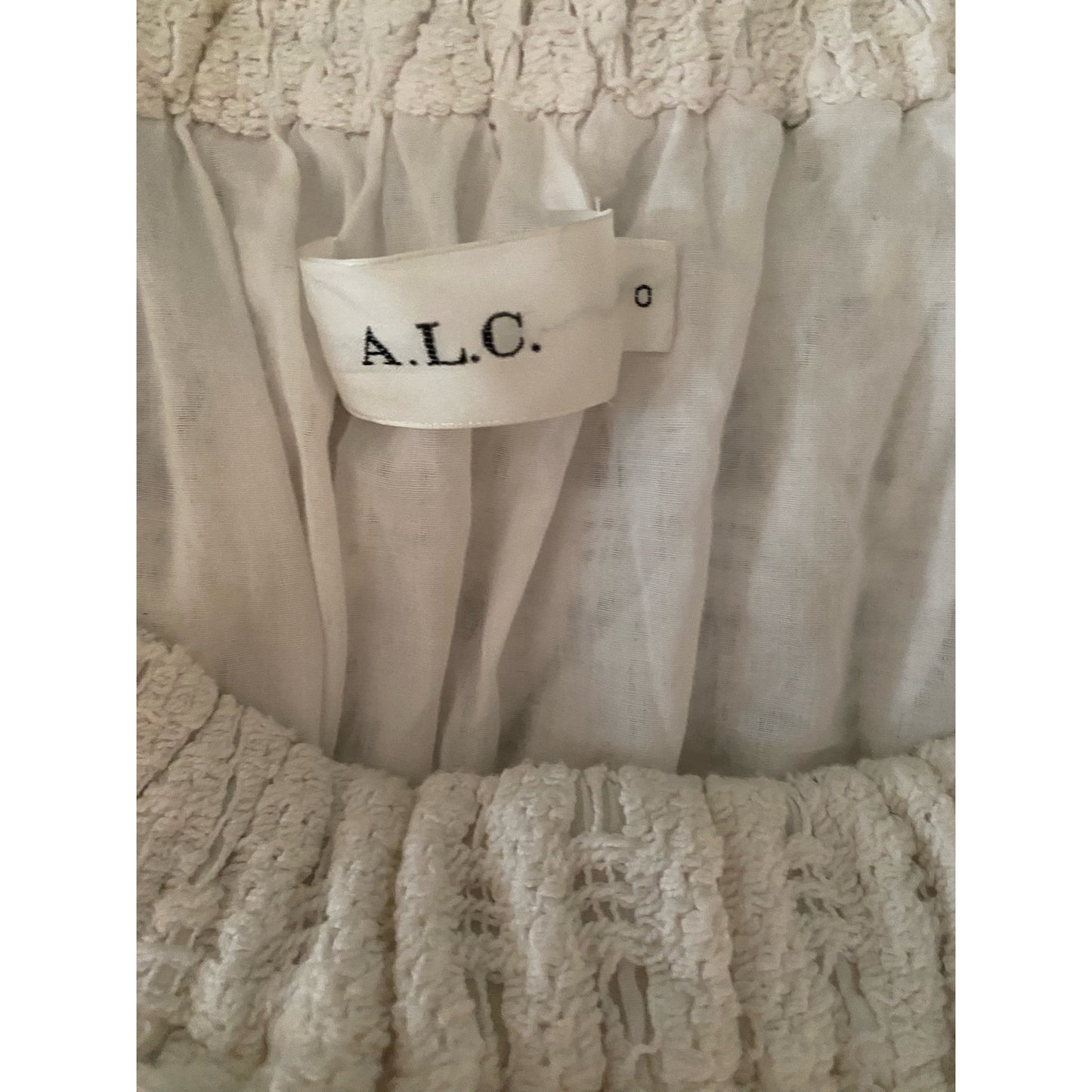 A.L.C. Crochet Mini Dress Size 0