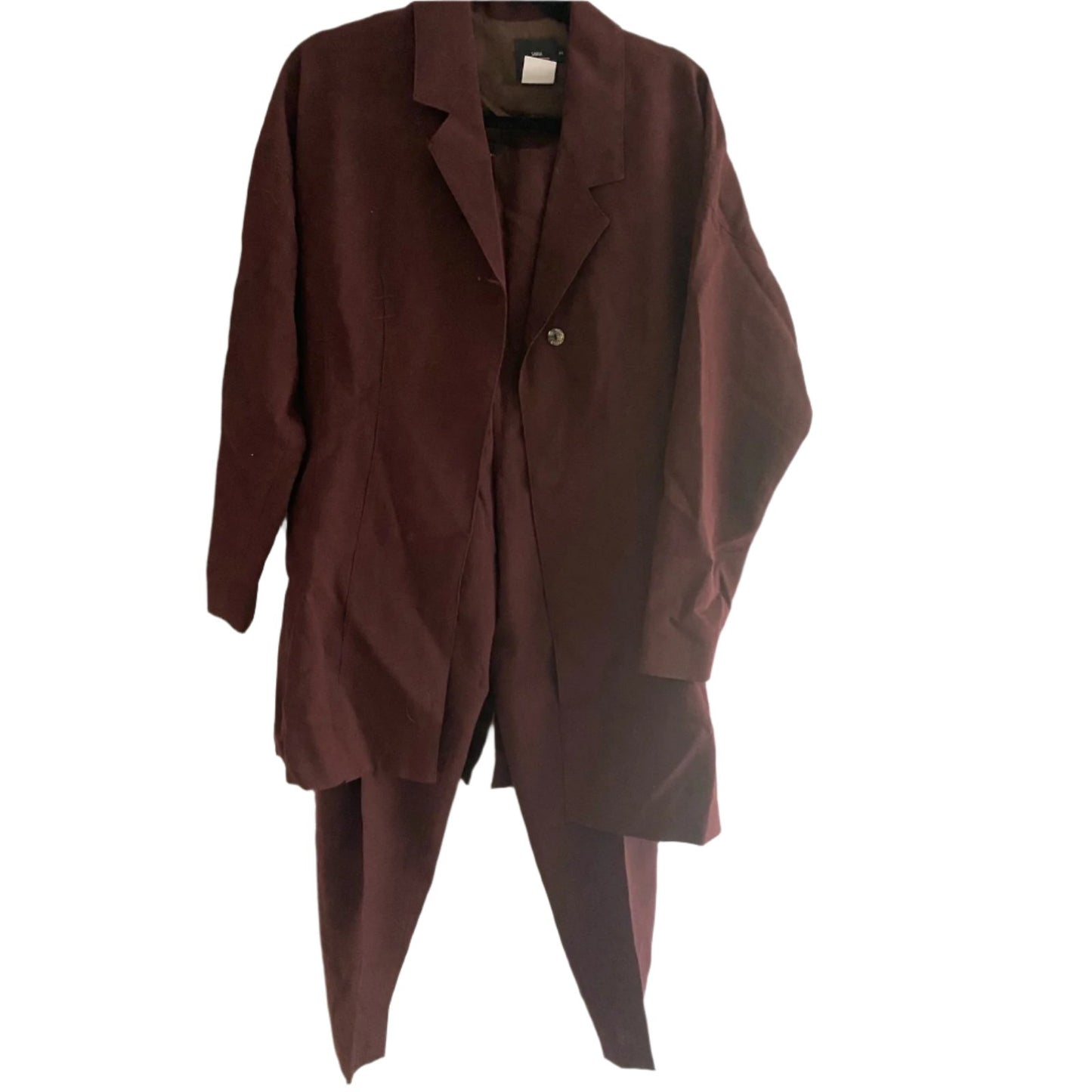 Vintage Sara Sturgeon Maroon Suit Size 2