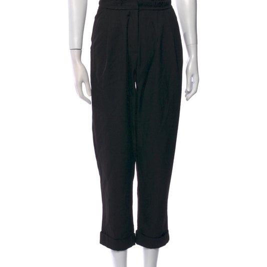 NWT Nicholas Black Twill High-Waisted Pants Size 2