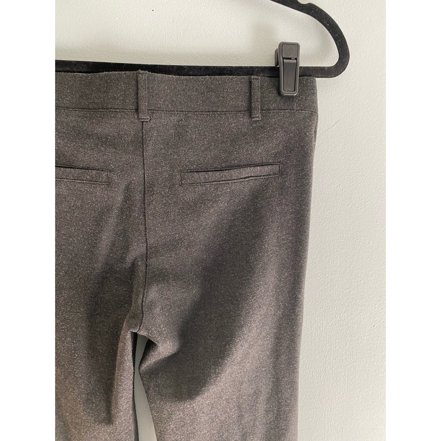 Betabrand Dress Yoga Pant in Charcoal Size S Long