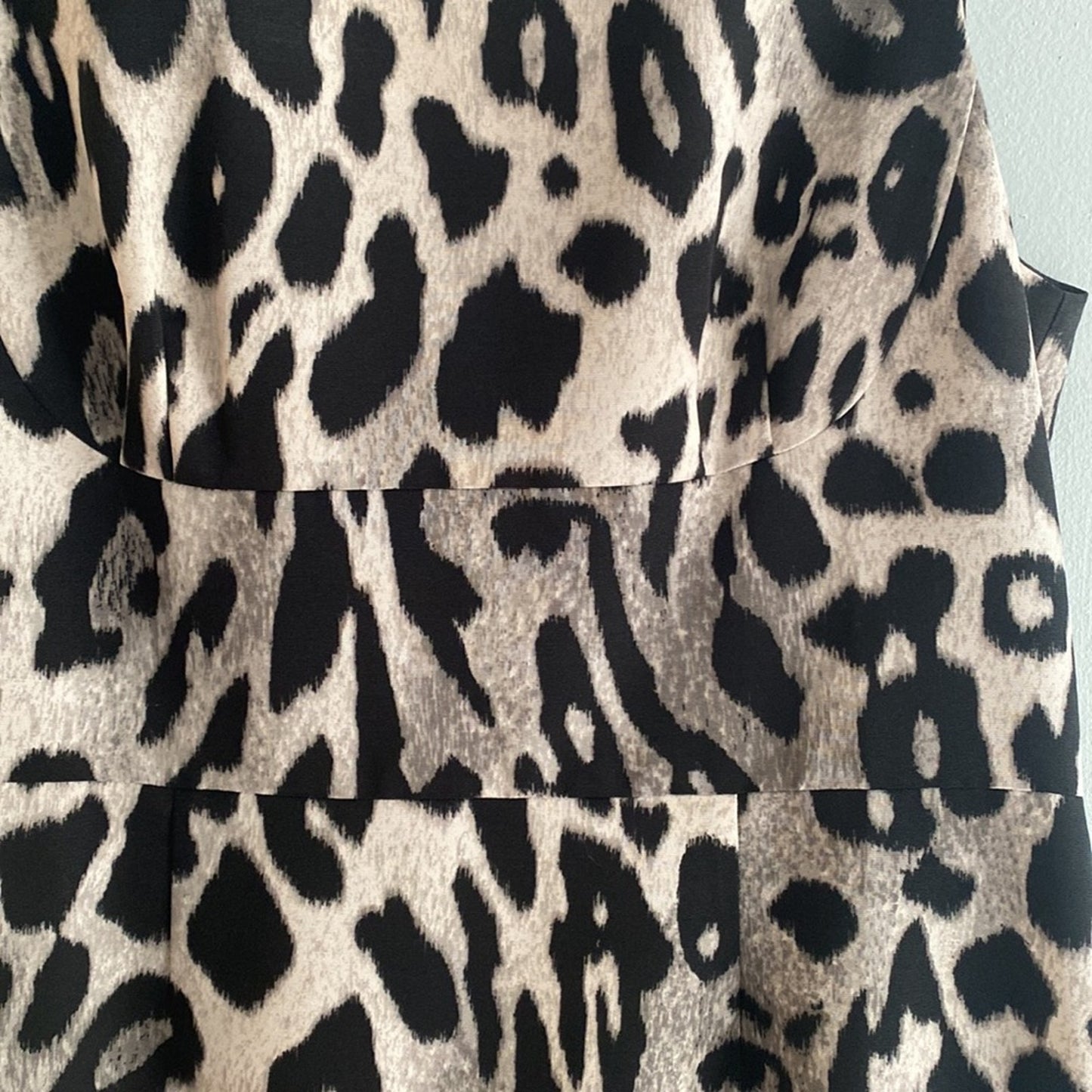 Ann Taylor animal print dress size 14 never worn