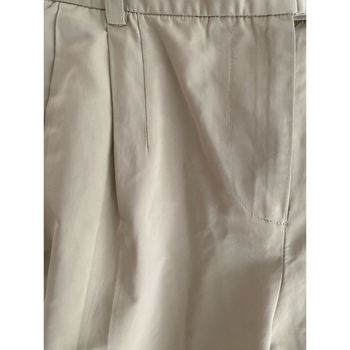 Thakoon Tan Barrel Cropped Pants Size 8