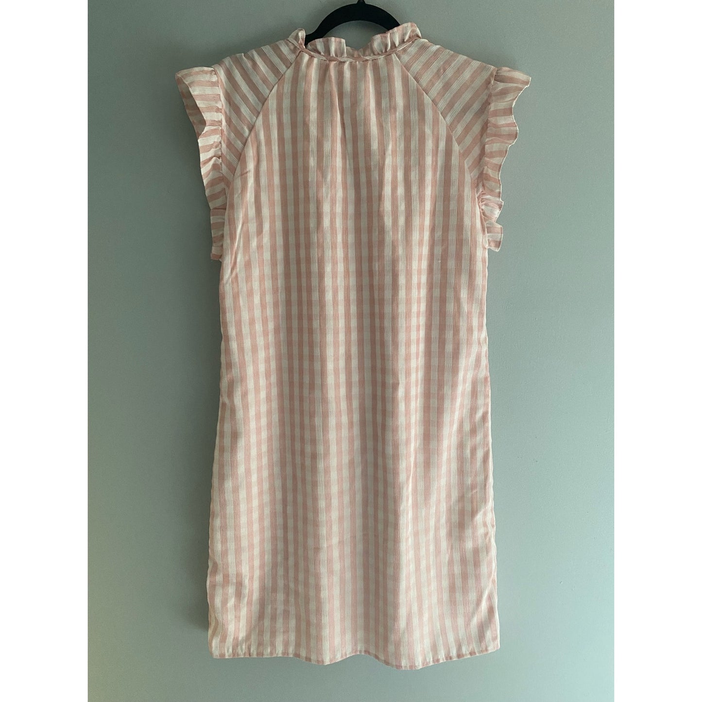 NWT DKNY Pink and White Checked Dress Size 8