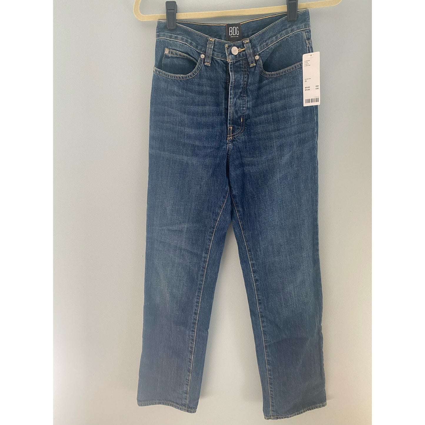 NWT BDG Urban Outfitters High-Waisted Jeans Size 25