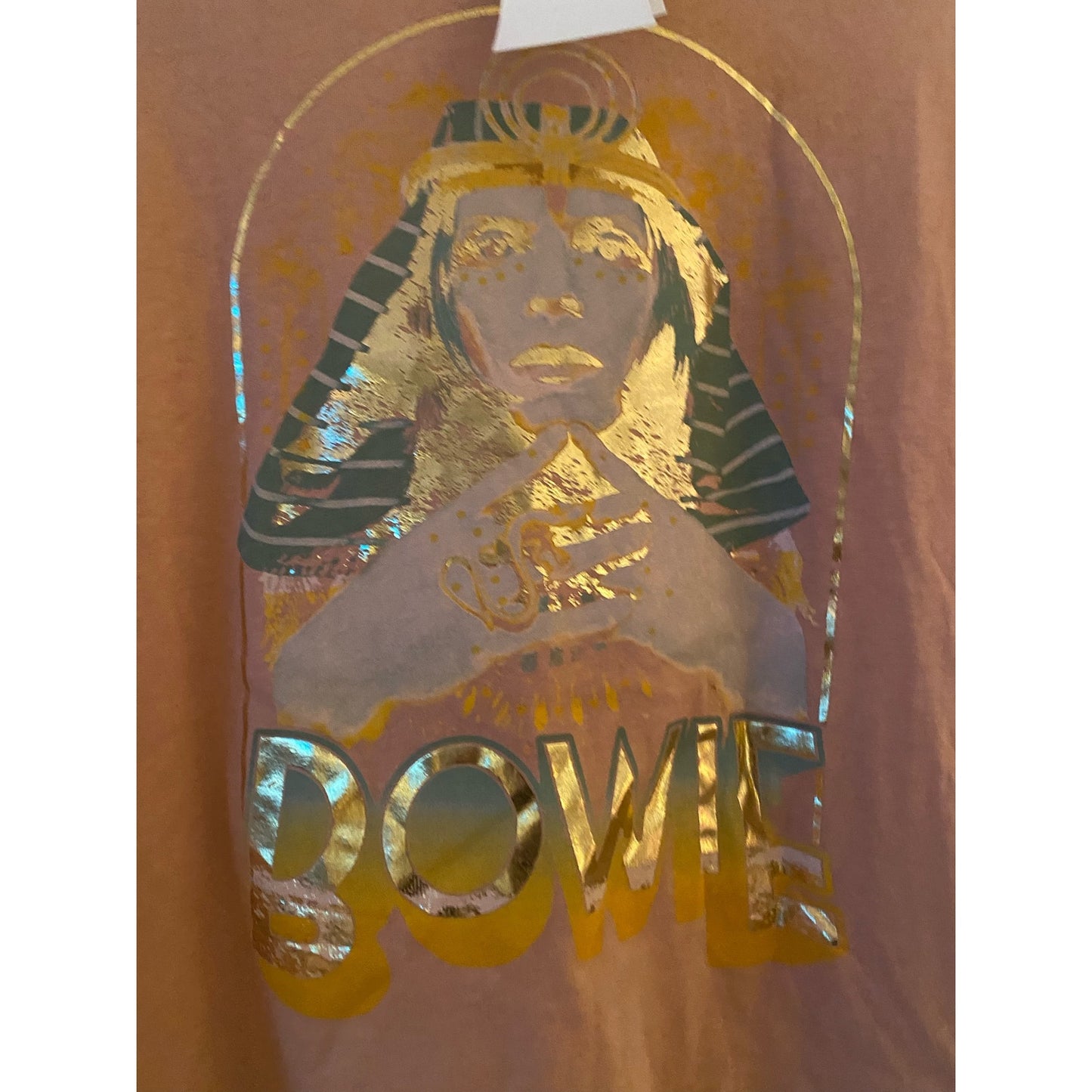 NWT Vinyl Icons David Bowie T-Shirt Size S