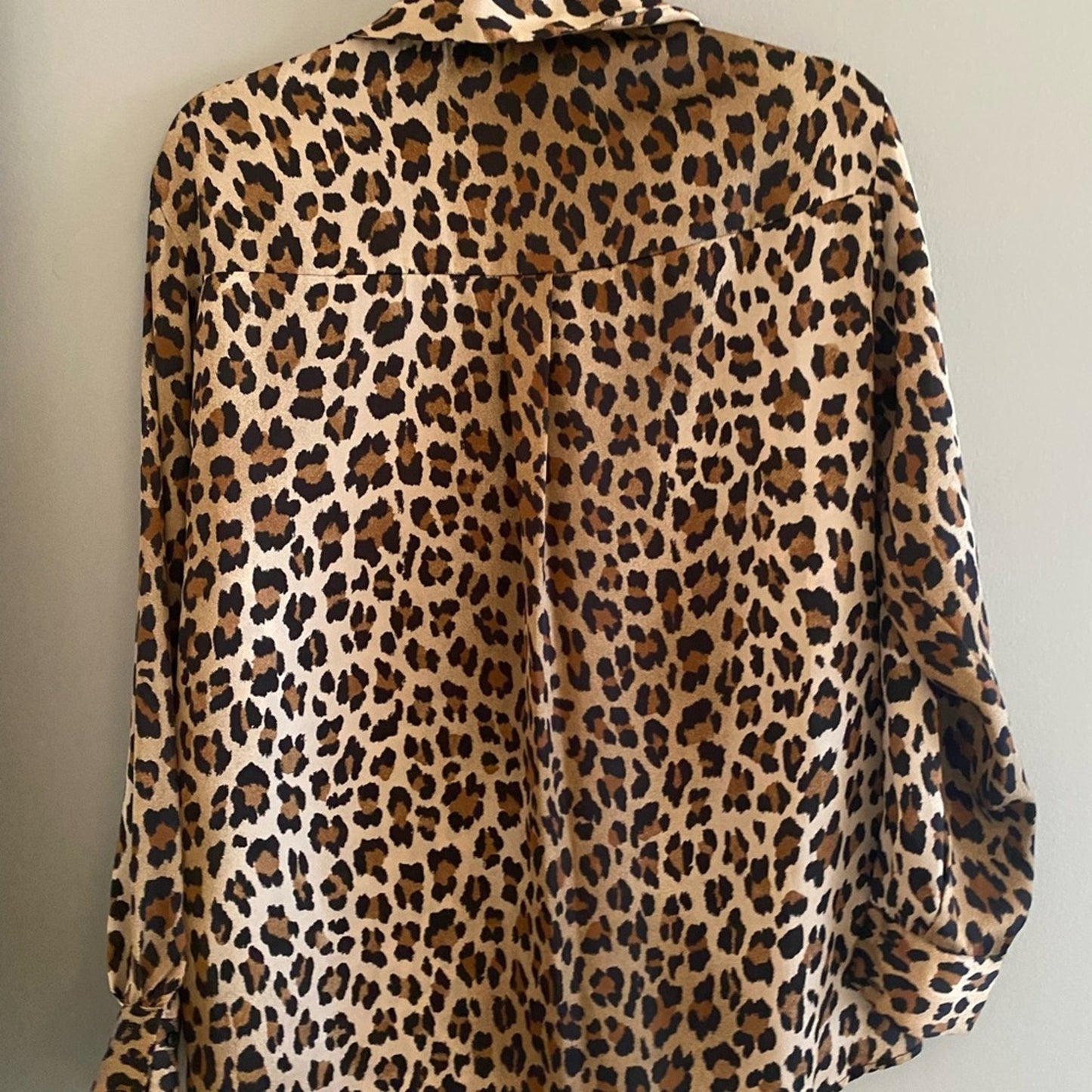 Silk-like Zara Animal Print Top Size XS