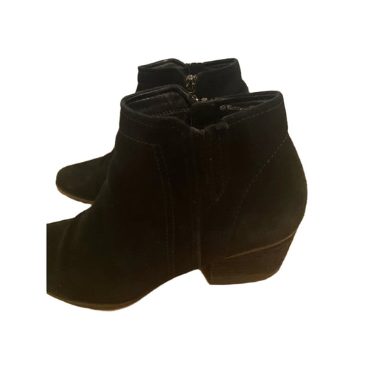 Blondo Women’s Black Suede Waterproof Booties Size 8.5