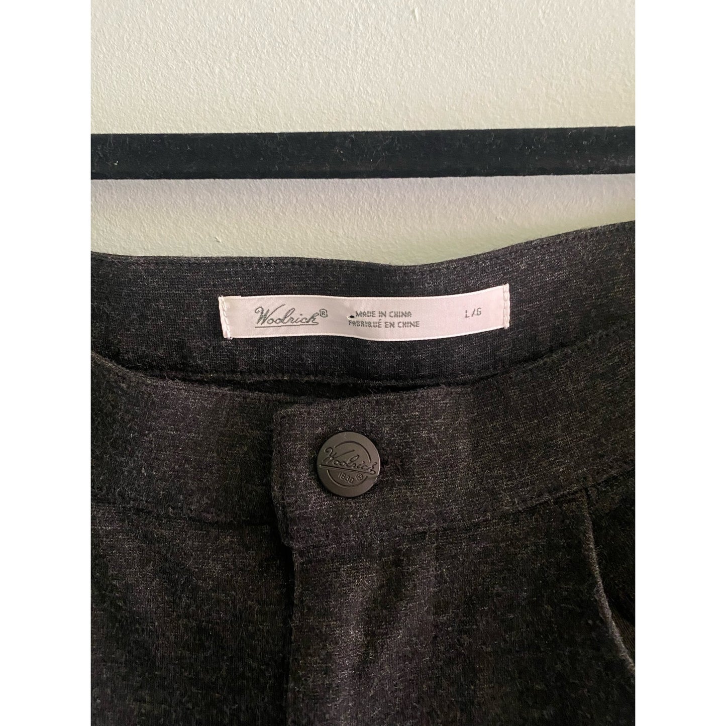 Woolrich Gray Stretch Pants Size L