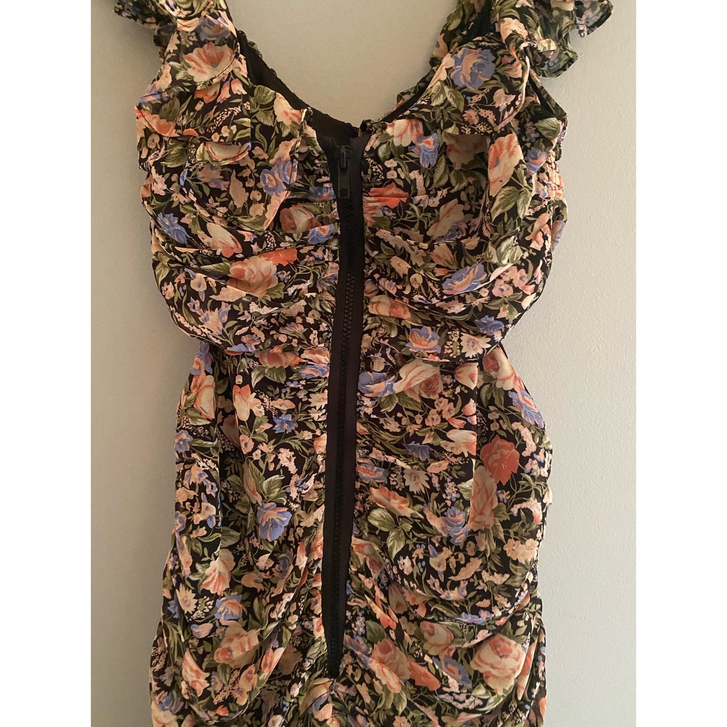 NWOT Astr The Label Devereaux Floral Dress Size S