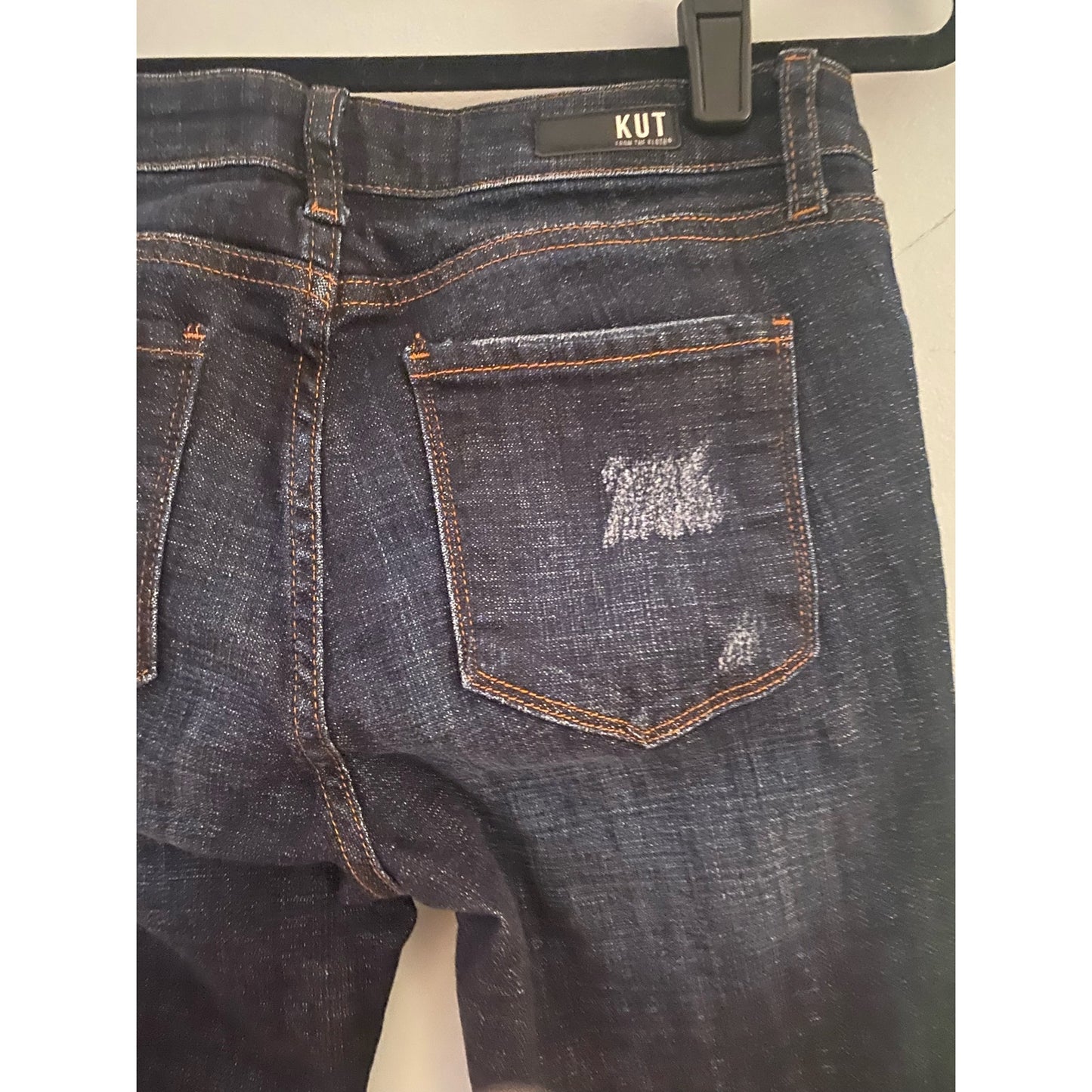 NWOT Kut From The Cloth Lauren Crop Straight Leg Jeans Size 2