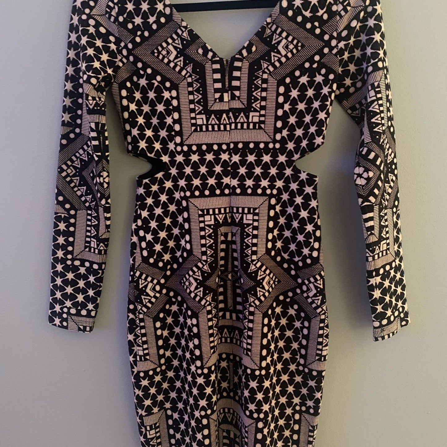 Mara Hoffman Printed Cutout Dress Size XS