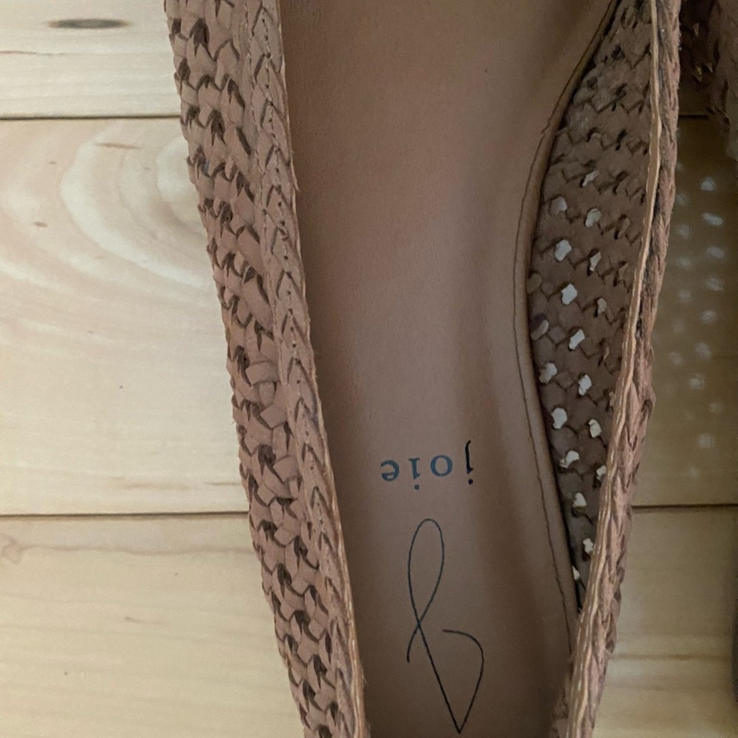 NWT Joie Leather Ballet Flats Size 7.5