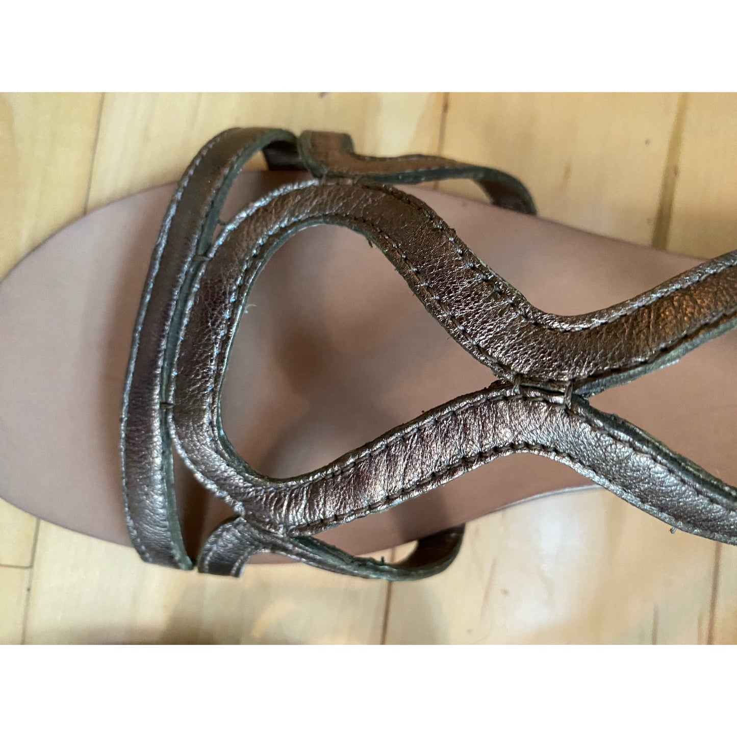 NWOT ASH Bronze Sandals Size 40