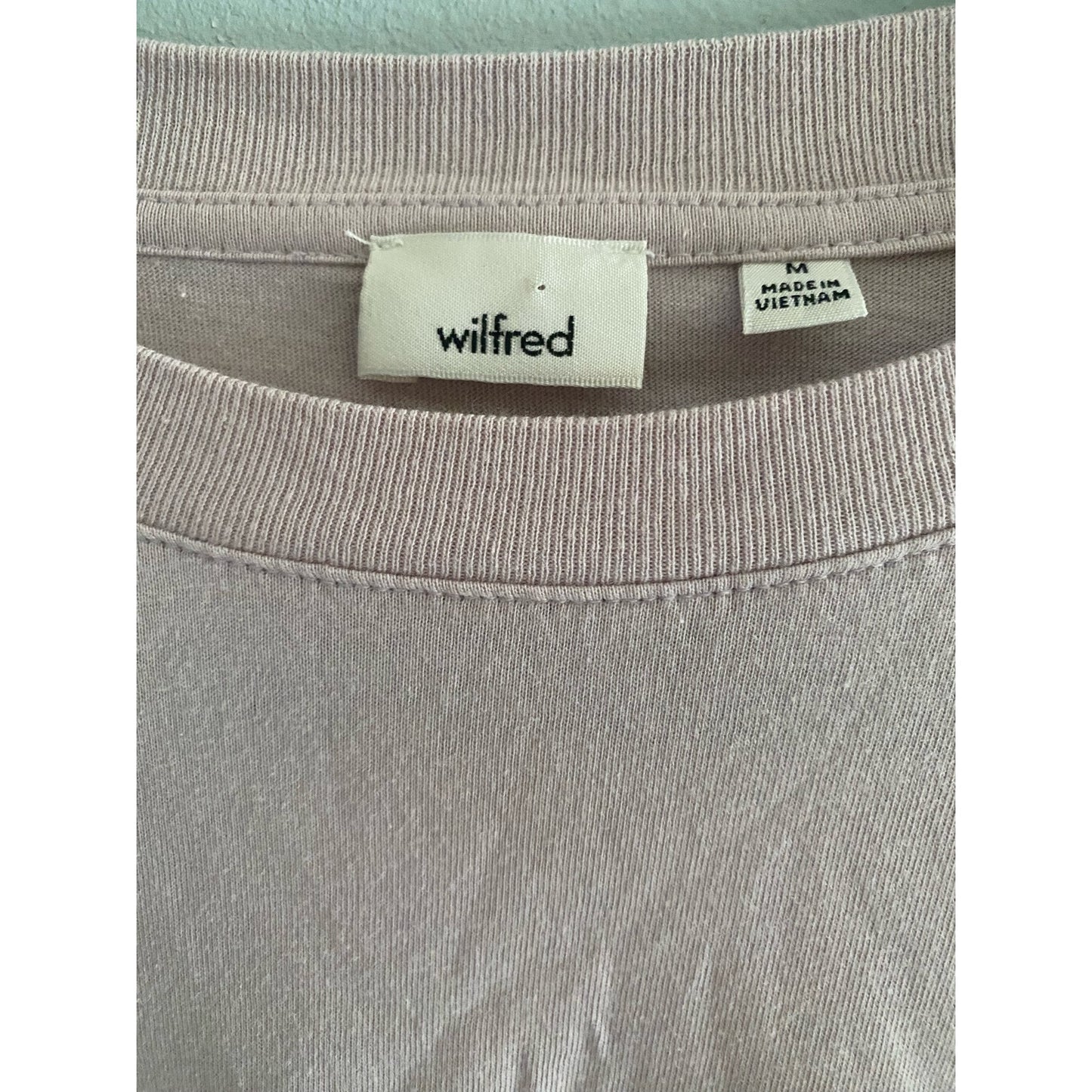 Wilfred Piaf Pink Cropped Top Size M