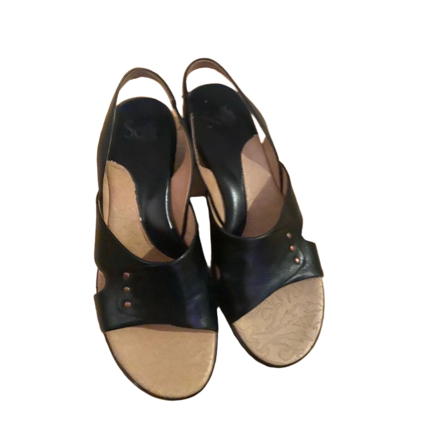 New Sofft Leather Sandals Size 8