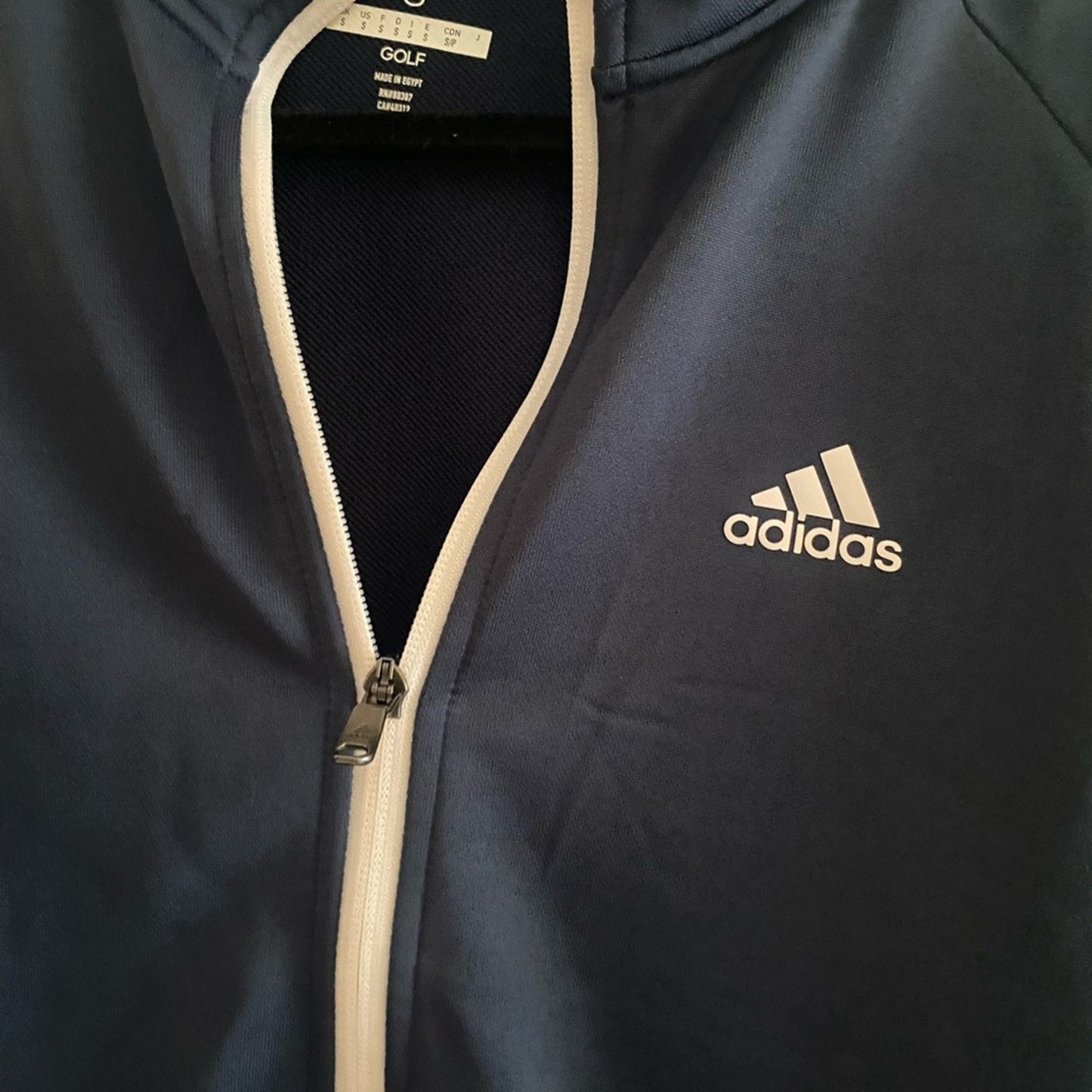 NWT Men’s Adidas Golf Full Zip Jacket Size S