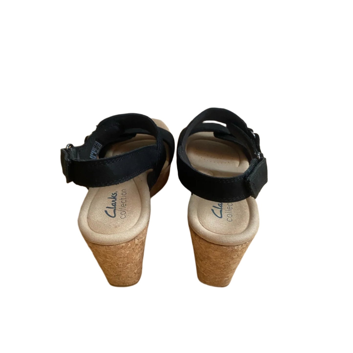 Clarks Collection Black Sandals Size 6