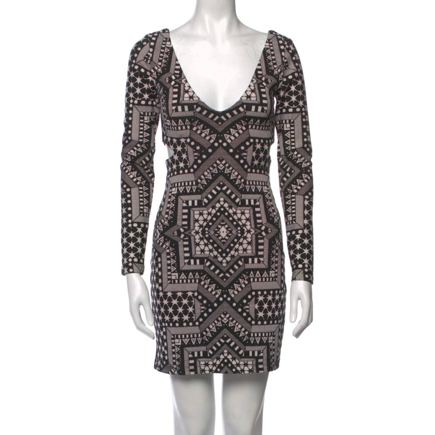 Mara Hoffman Printed Cutout Dress Size XS