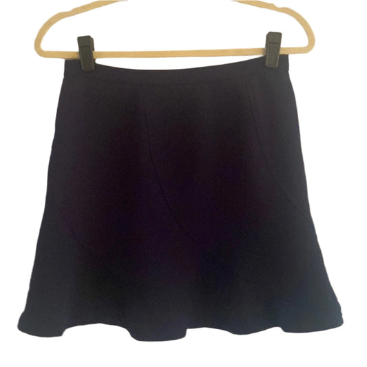 J. Crew Navy Flutter Skirt Size 2