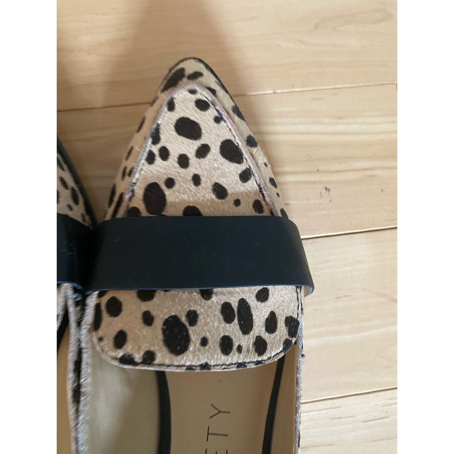 Sole Society Cheetah Print Hair Pointed Shoes Size 9.5