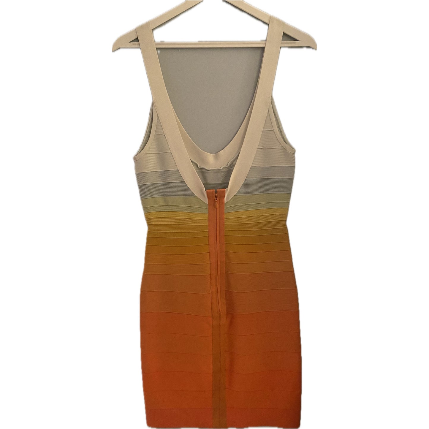 Herve Leger Multicolored Bandage Dress Size M