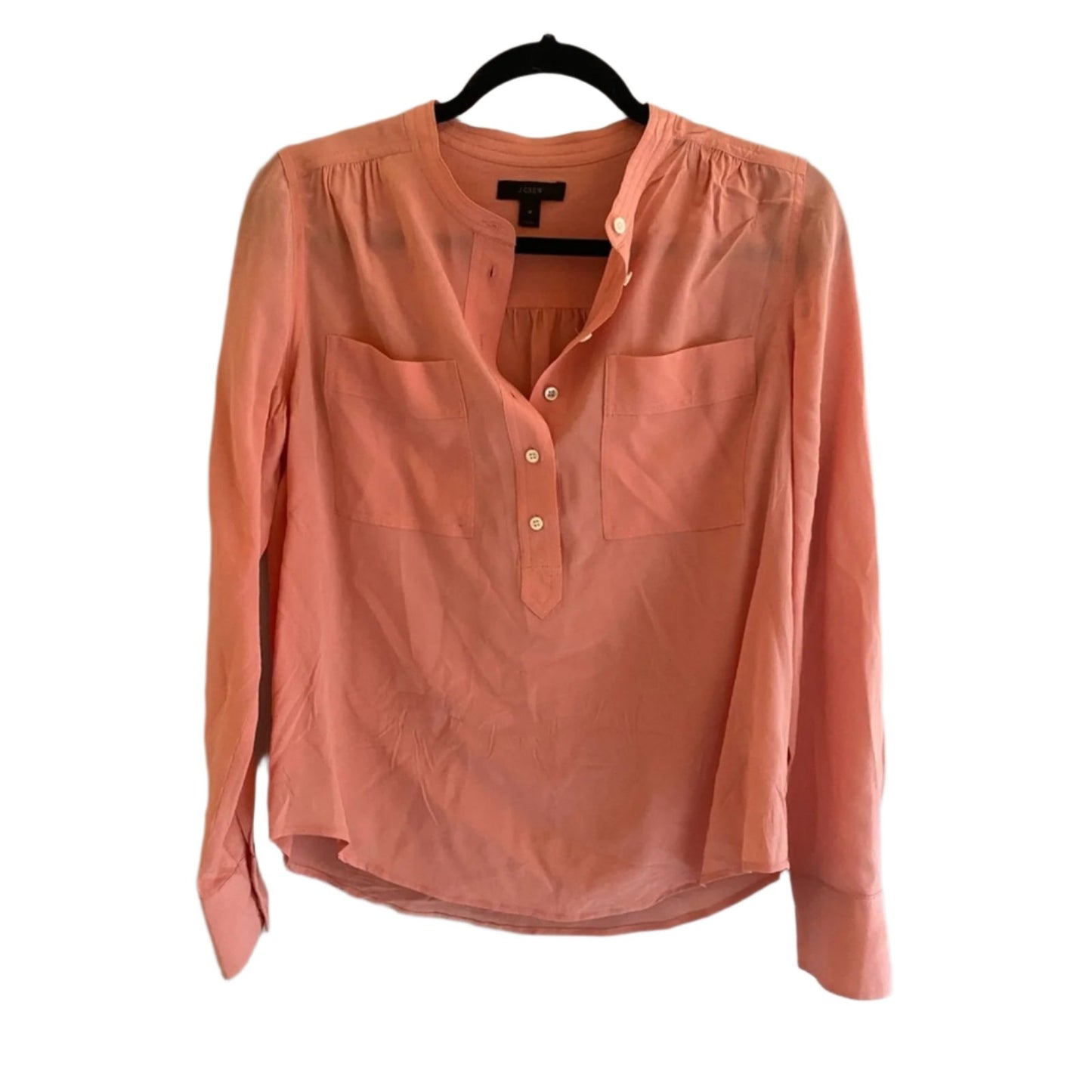 J. Crew Silk Shirt Size 4