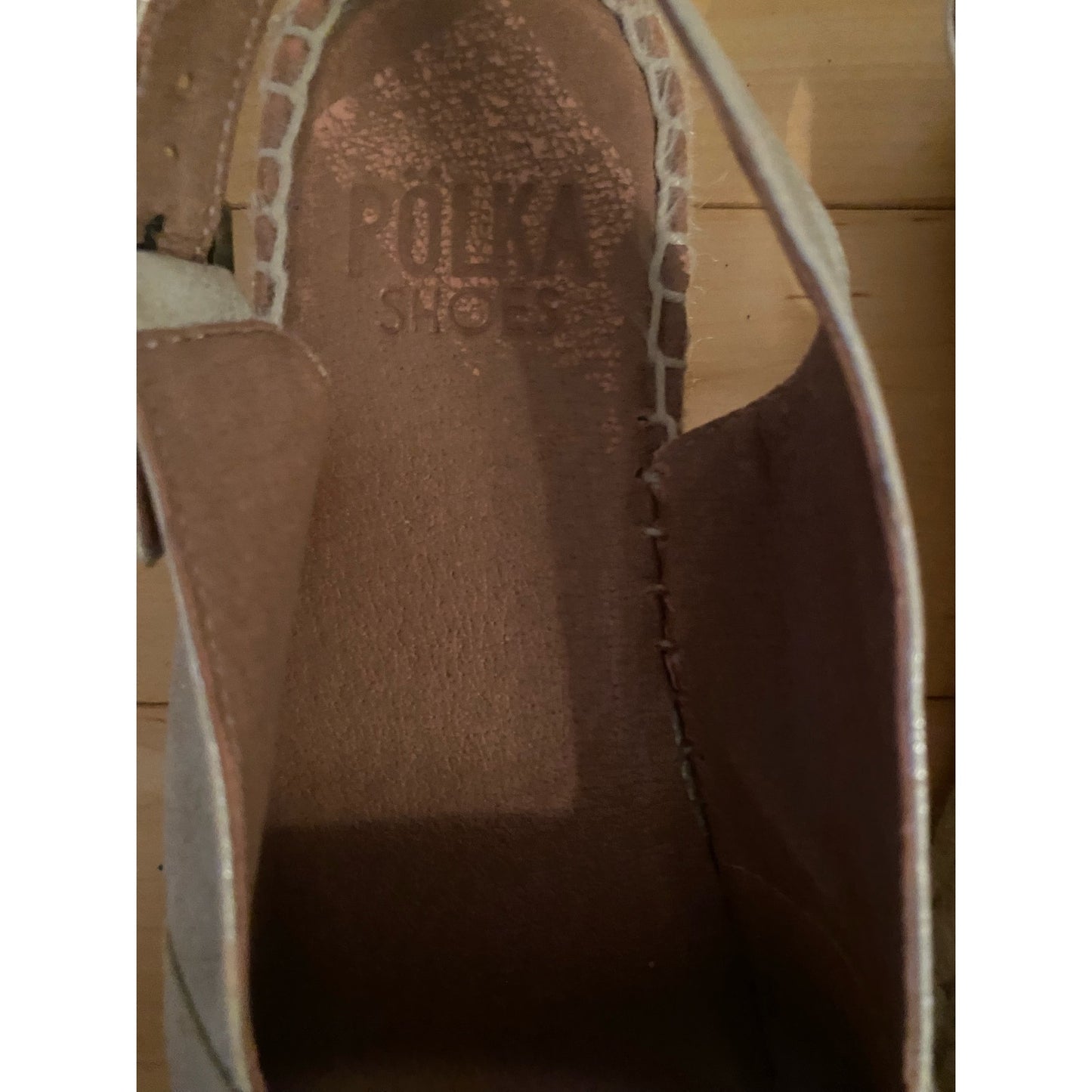 Polka Espadrille Sandals Size 37