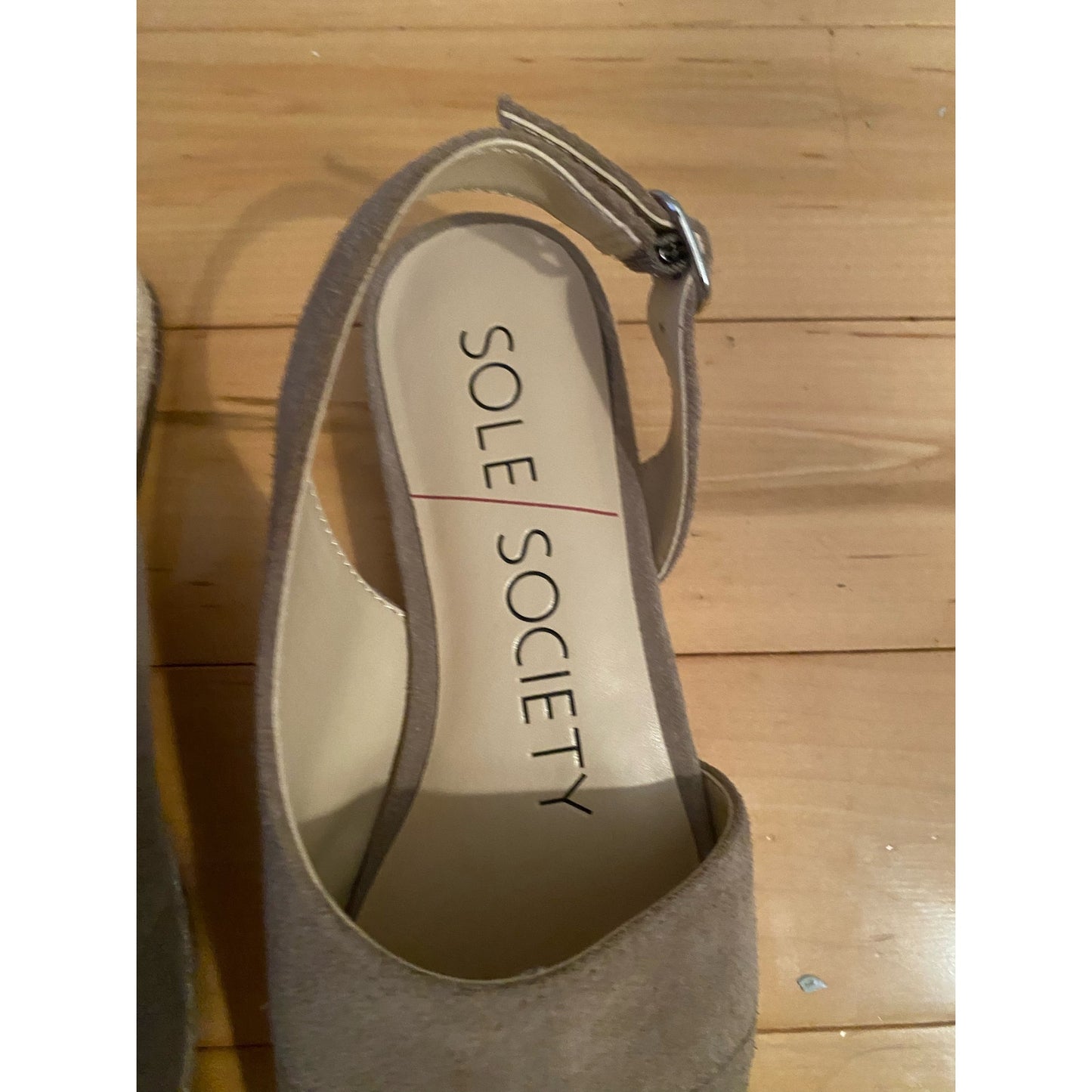 Sole Society Suede Sandals Size 7