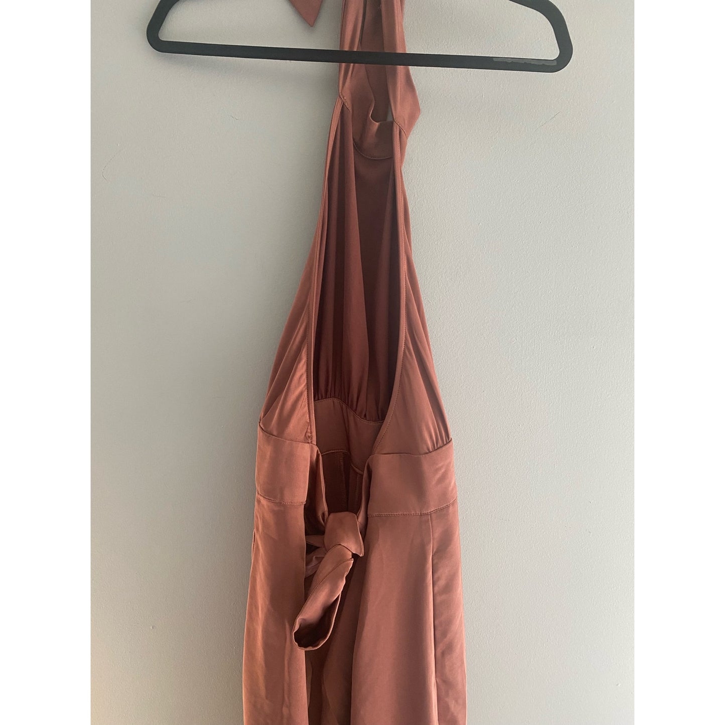 Kittenish Dolly Jumpsuit in Dusty Rose Size M