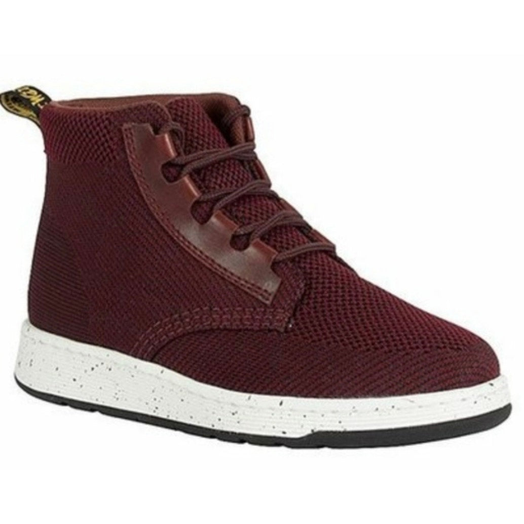 Dr. Martens Telkes Knit Oxblood Sneakers Size 10