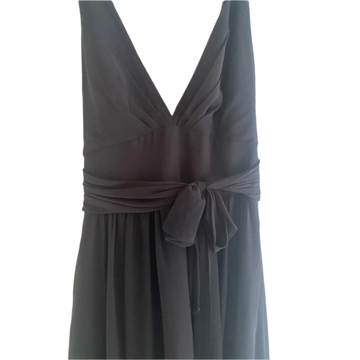 NWT Gather & Gown Black Chiffon Dress Size 8