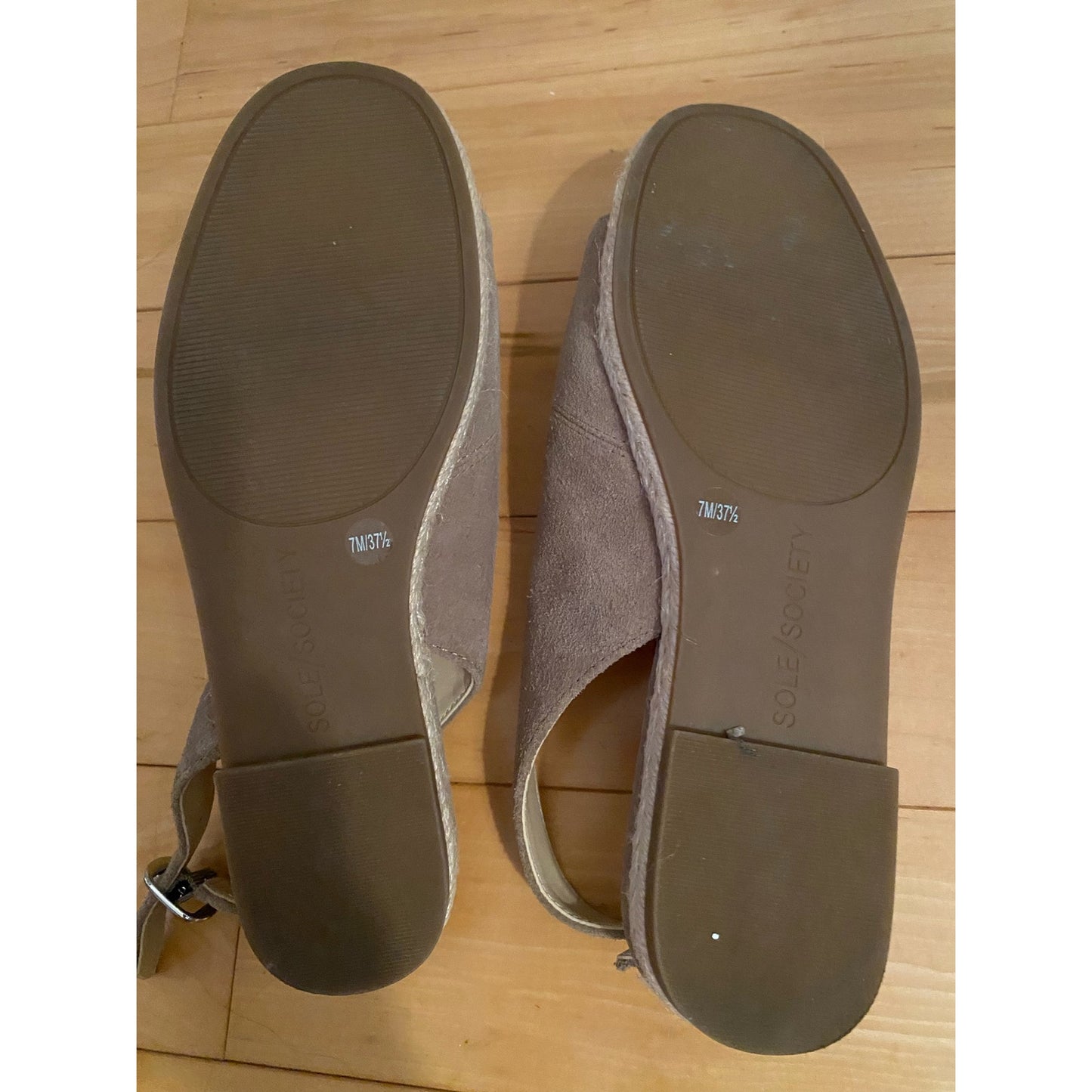 Sole Society Suede Sandals Size 7