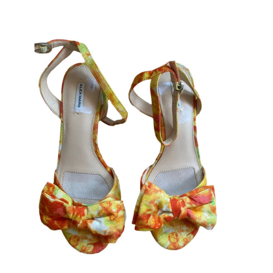 Alex Marie Floral Strappy Sandals Size 7