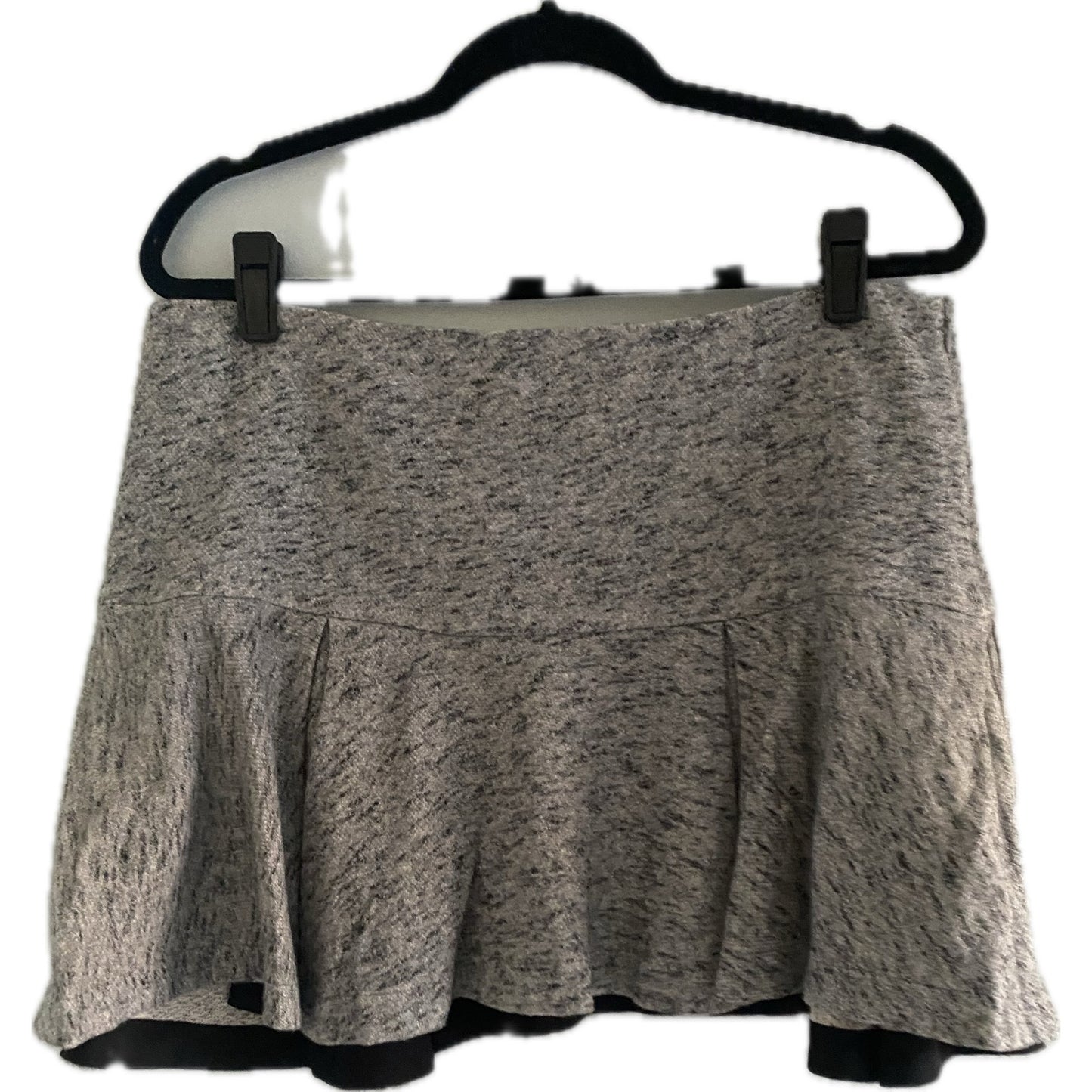 Derek Lam 10 Crosby Gray Mini Skater Skirt Size 12